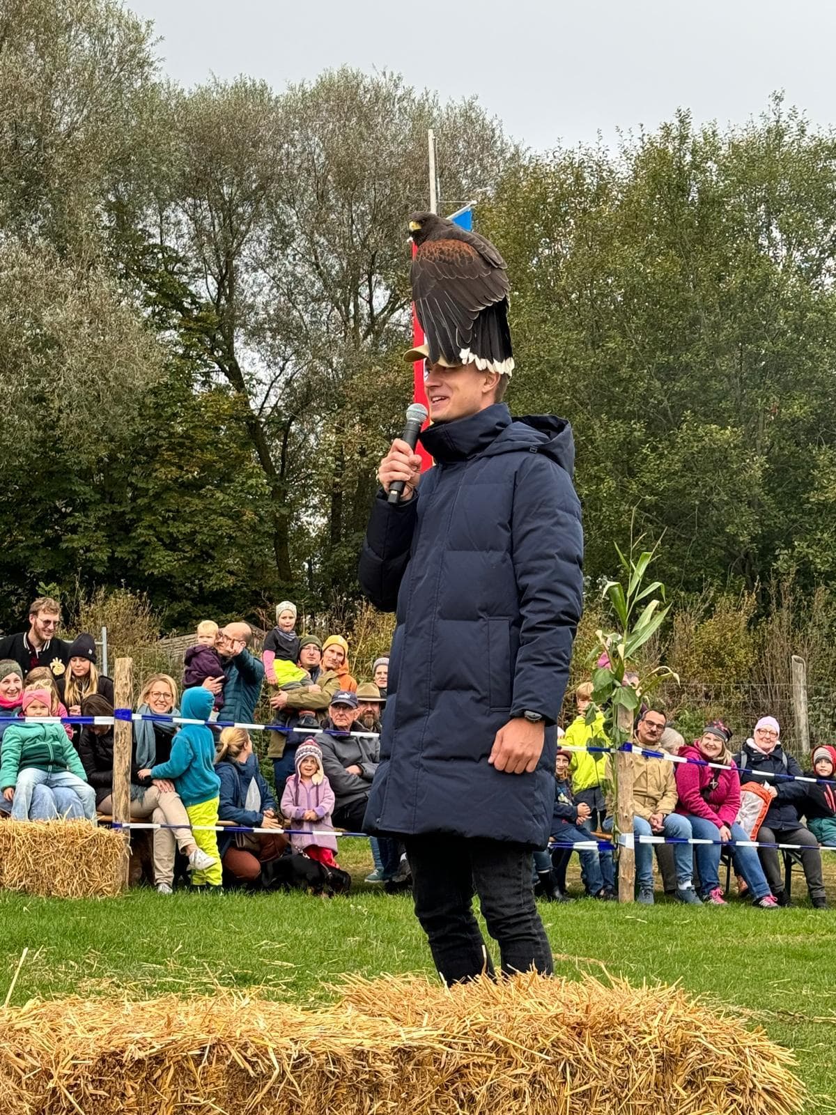 Michael Eham bei einem Outdoor-Event